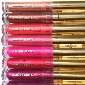 Milani Cosmetics-Amore Metallics Lip Crème bundle
